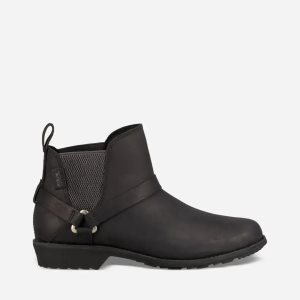 Teva Ellery Chelsea FG Waterproof Damen Stiefel Schwarz (Österreich)